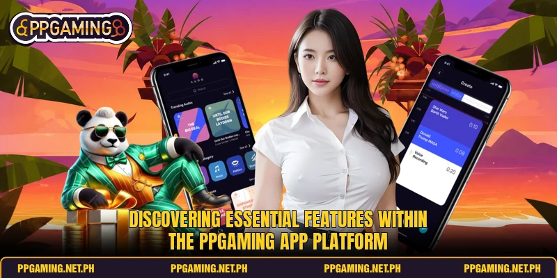 Discovering essential features within the PPGaming app platform