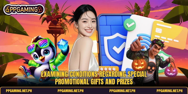 Examining conditions regarding special promotional gifts and prizes