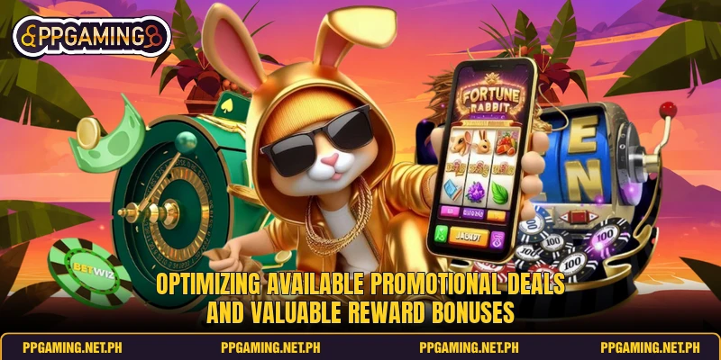 Optimizing available promotional deals and valuable reward bonuses