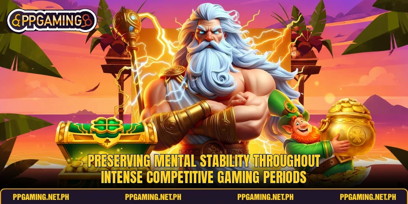 Preserving mental stability throughout intense competitive gaming periods