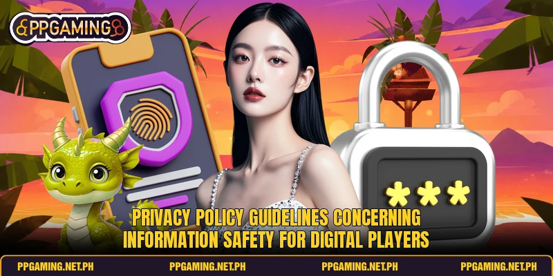 Privacy policy guidelines concerning information safety for digital players