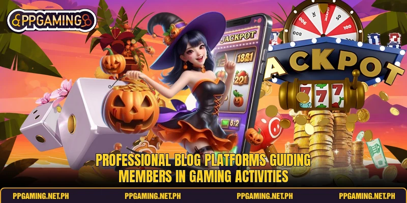 Professional blog platforms guiding members in gaming activities