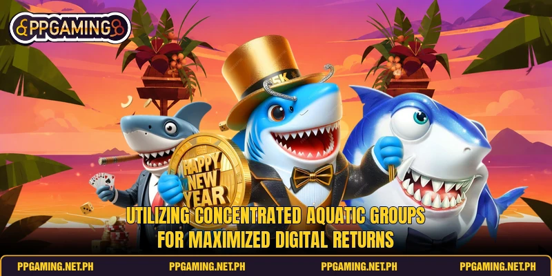 Utilizing concentrated aquatic groups for maximized digital returns